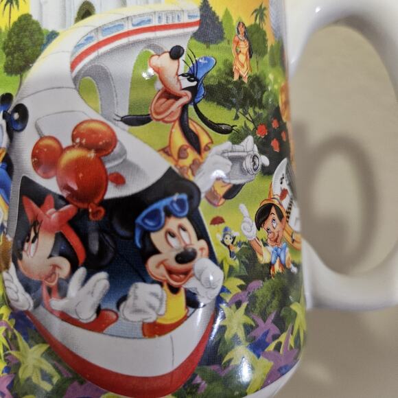 Walt Disney World 3D Porcelain MOM Mug Mickey Minnie Disneyland Princess Gift - Picture 12 of 16